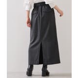 へリンボーンIラインロングスカート/セットアップ対応 | VIS  | 詳細画像13 