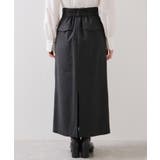 へリンボーンIラインロングスカート/セットアップ対応 | VIS  | 詳細画像18 