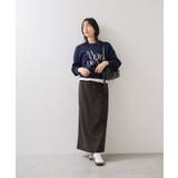 へリンボーンIラインロングスカート/セットアップ対応 | VIS  | 詳細画像2 