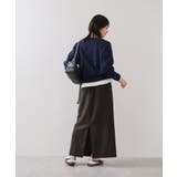 へリンボーンIラインロングスカート/セットアップ対応 | VIS  | 詳細画像3 