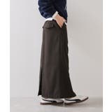 へリンボーンIラインロングスカート/セットアップ対応 | VIS  | 詳細画像5 