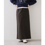 へリンボーンIラインロングスカート/セットアップ対応 | VIS  | 詳細画像7 