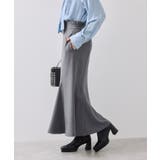 グレー(07) | 美easyウーリッシュマーメイドスカート/セットアップ対応・イージーケア | VIS 