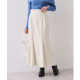 オフホワイト(15) | 美easyウーリッシュマーメイドスカート/セットアップ対応・イージーケア | VIS 