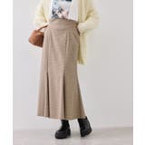 ベージュ系(29) | 美easyウーリッシュマーメイドスカート/セットアップ対応・イージーケア | VIS 