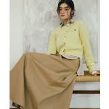 ベージュ(27) | 【POLO BCS】タックフレアスカート | VIS