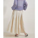 【WEB/一部店舗限定】裾切り替えギャザースカート | VIS  | 詳細画像11 