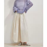 【WEB/一部店舗限定】裾切り替えギャザースカート | VIS  | 詳細画像9 