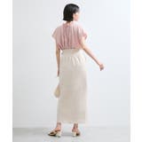 【WEB限定】【セットアップ対応】サイドベルトタイトスカート | VIS  | 詳細画像4 