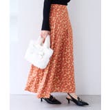 【WEB限定】アソート柄セミフレアロングスカート | VIS  | 詳細画像14 