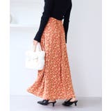 【WEB限定】アソート柄セミフレアロングスカート | VIS  | 詳細画像15 