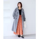 【WEB限定】アソート柄セミフレアロングスカート | VIS  | 詳細画像16 