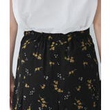 【WEB限定】アソート柄セミフレアロングスカート | VIS  | 詳細画像24 