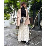 【WEB限定】アソート柄セミフレアロングスカート | VIS  | 詳細画像39 