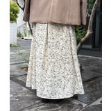 【WEB限定】アソート柄セミフレアロングスカート | VIS  | 詳細画像41 