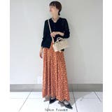 【WEB限定】アソート柄セミフレアロングスカート | VIS  | 詳細画像42 