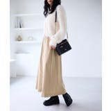 【WEB限定】フロントボタンフレアスカート | VIS  | 詳細画像11 