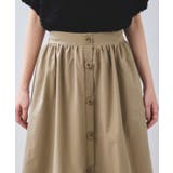 【WEB限定】フロントボタンフレアスカート | VIS  | 詳細画像23 