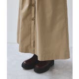 【WEB限定】フロントボタンフレアスカート | VIS  | 詳細画像25 