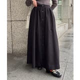 【WEB限定】フロントボタンフレアスカート | VIS  | 詳細画像36 