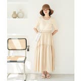 前後2WAY異素材ドッキングワンピース | VIS  | 詳細画像2 