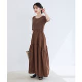 前後2WAY異素材ドッキングワンピース | VIS  | 詳細画像27 