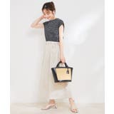 ブラック系(02) | ボーダーカットドッキングワンピース | VIS 