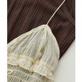 【SET】タンク付きシアーラメキャミワンピース【洗える】 | VIS  | 詳細画像21 