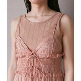 【SET】タンク付きシアーラメキャミワンピース【洗える】 | VIS  | 詳細画像27 