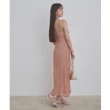 【SET】タンク付きシアーラメキャミワンピース【洗える】 | VIS  | 詳細画像3 