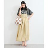 ベージュ(27) | Aラインキャミワンピース | VIS 