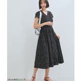 シャーリングデザインワンピース【WEB限定サイズ】 | VIS | 詳細画像24