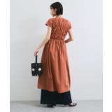 シャーリングデザインワンピース【WEB限定サイズ】 | VIS | 詳細画像3