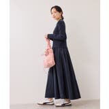 ダブルカラーポロニットドッキングワンピース | VIS  | 詳細画像12 