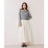 ダブルカラーポロニットドッキングワンピース | VIS  | 詳細画像2 