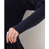 ダブルカラーポロニットドッキングワンピース | VIS  | 詳細画像22 