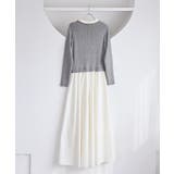 ダブルカラーポロニットドッキングワンピース | VIS  | 詳細画像27 