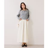 ダブルカラーポロニットドッキングワンピース | VIS  | 詳細画像4 