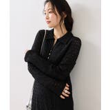 膨れジャガードカットソーワンピース | VIS  | 詳細画像1 