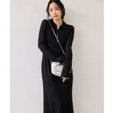 膨れジャガードカットソーワンピース | VIS  | 詳細画像10 