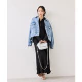 膨れジャガードカットソーワンピース | VIS  | 詳細画像12 