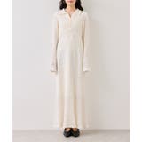 膨れジャガードカットソーワンピース | VIS  | 詳細画像14 