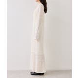 膨れジャガードカットソーワンピース | VIS  | 詳細画像15 