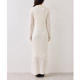 膨れジャガードカットソーワンピース | VIS  | 詳細画像16 