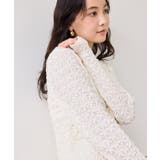 膨れジャガードカットソーワンピース | VIS  | 詳細画像3 