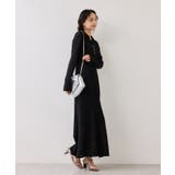 膨れジャガードカットソーワンピース | VIS  | 詳細画像8 