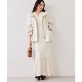 キナリ(16) | 膨れジャガードカットソーワンピース | VIS 