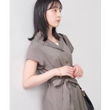 ICE BEAUTY オープンカラーワンピース/UVケア・接触冷感 | VIS  | 詳細画像3 