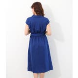 異素材ベルト付きパッチポケットワンピース | VIS | 詳細画像3