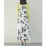 【洗える】アート柄キャミワンピース | VIS | 詳細画像16